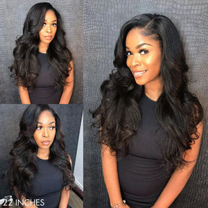 U Part Quick & Easy Affordable 100% Human Hair Wig