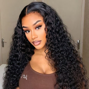 New  Arrival Deep Wave Compact Frontal Wig  20"