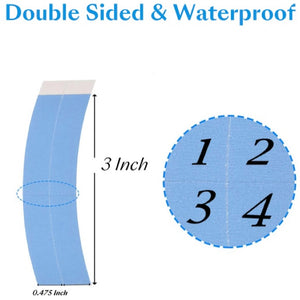 Invisible Peelable Water Proof Tape For Lace Wigs & Lace Remover For Lace Wig/Toupee/Hair Extension